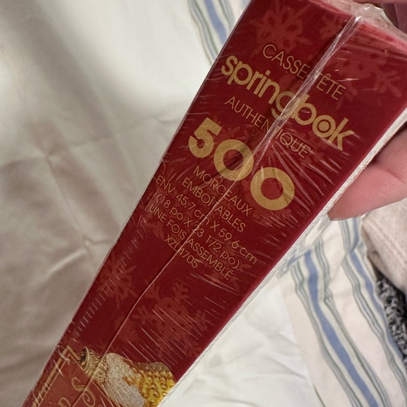 Hallmark Vintage Christmas Ornament Puzzle – 1998 Holiday, 500 piece - Picture 3 of 3